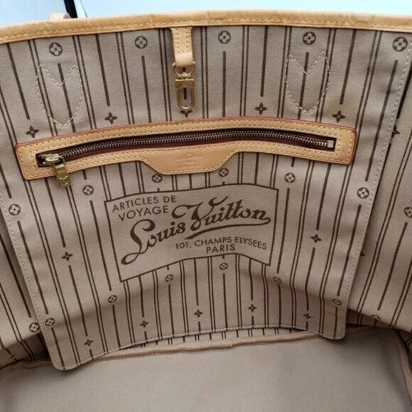 Louis Vuitton Neverfull GM Brown Monogram Canvas Shoulder Bag 890-070324 - Picture 11 of 15